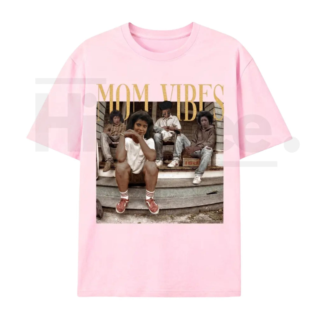 "Mom Vibes" – Vintage 90s Nostalgia Retro Motherhood Graphic Top