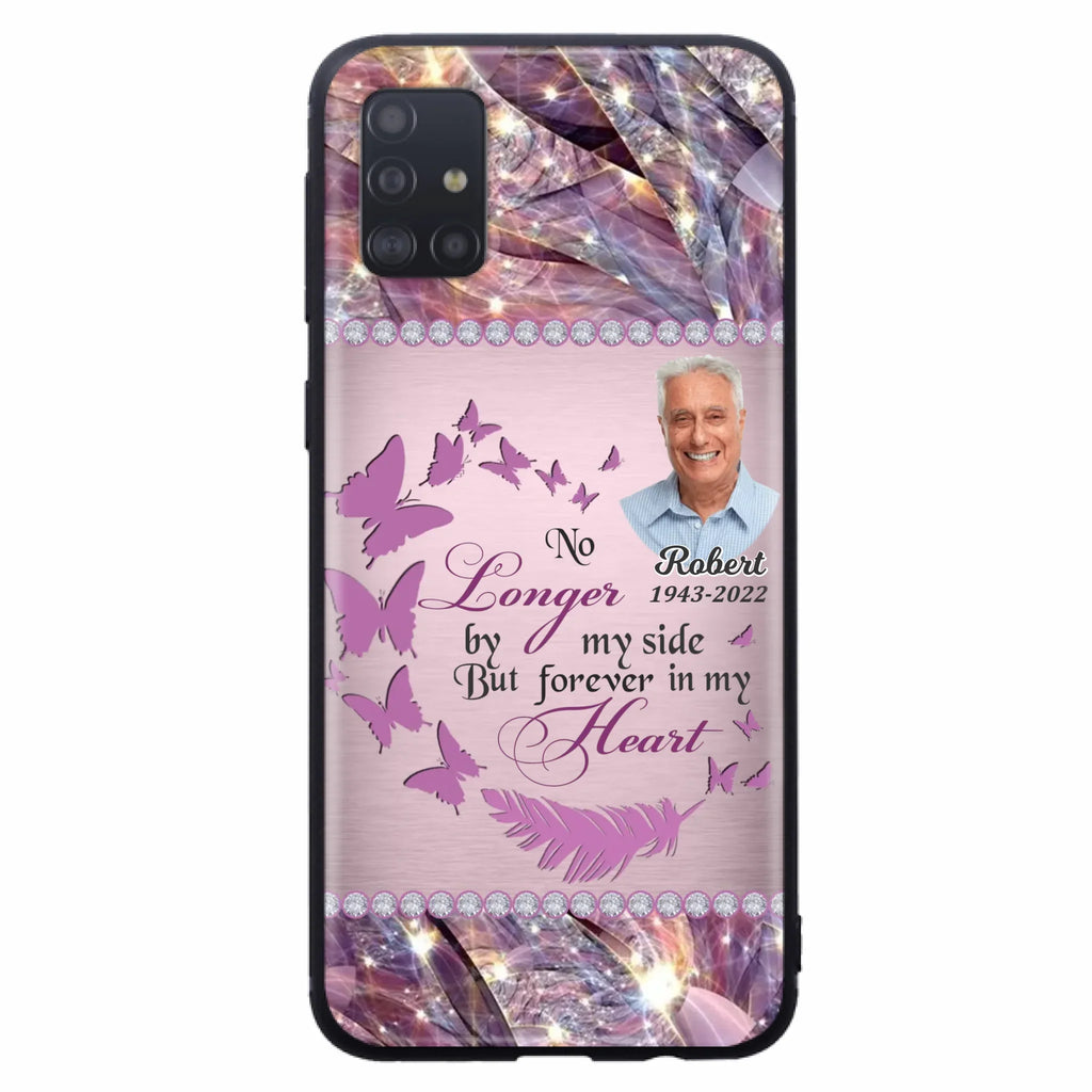 Custom Personalized Memorial Photo iPhone/ Samsung Phone Case - Memorial Gift Idea - No Longer By My Side But Forever In My Heart