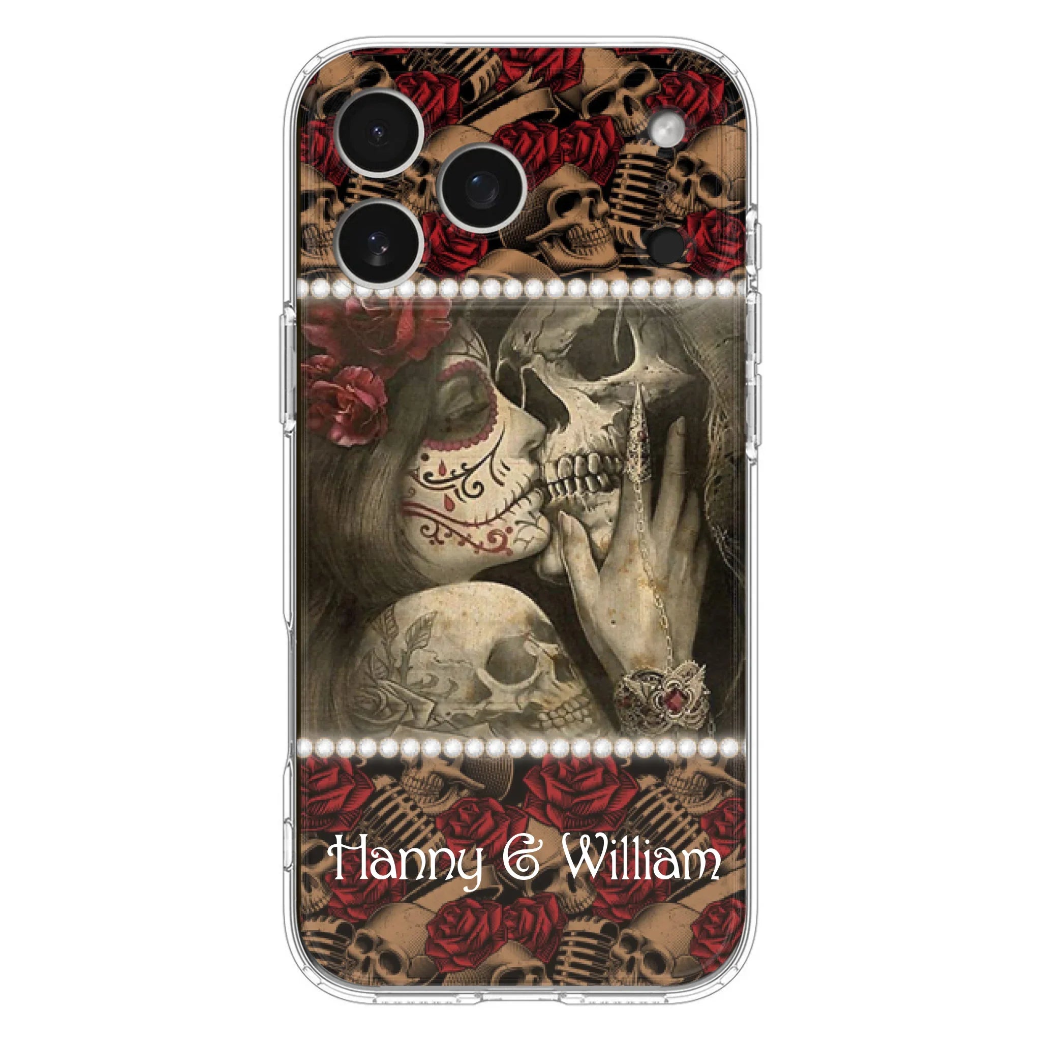 Custom Personalized Skull Phone Case - Phone Case For iPhone, Samsung and Xiaomi