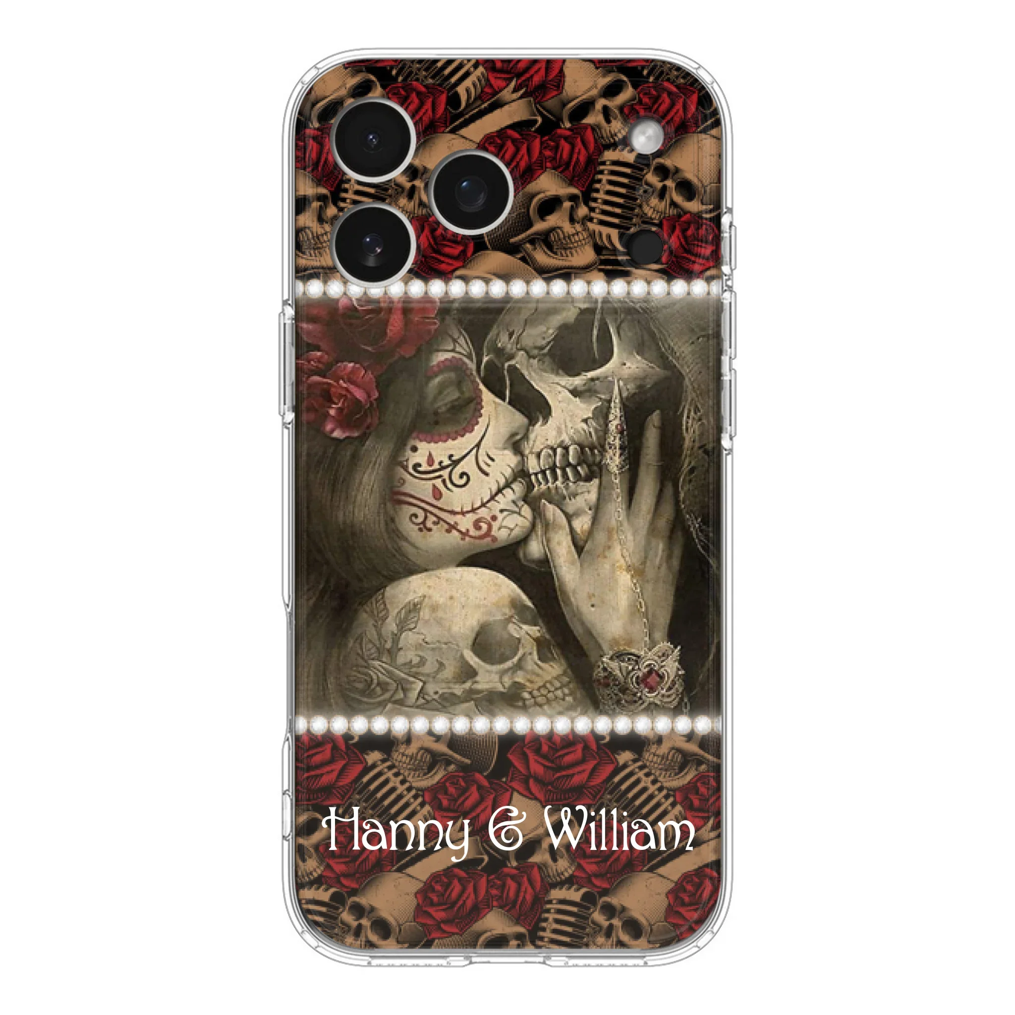 Custom Personalized Skull Phone Case - Phone Case For iPhone, Samsung and Xiaomi