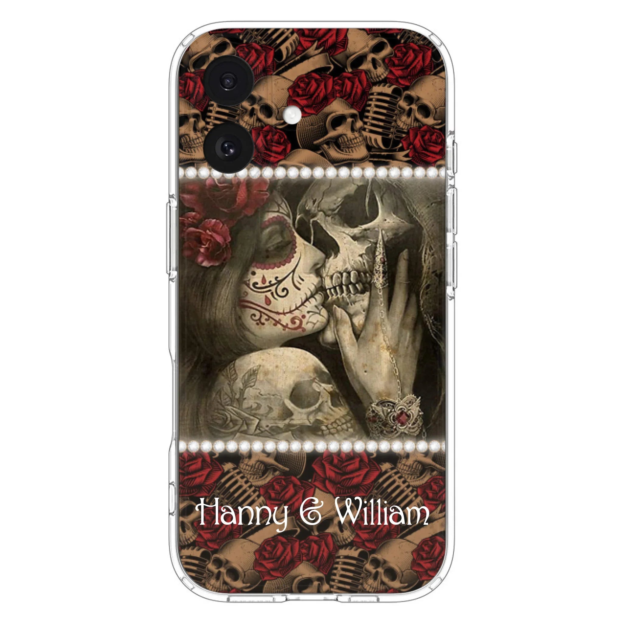 Custom Personalized Skull Phone Case - Phone Case For iPhone, Samsung and Xiaomi