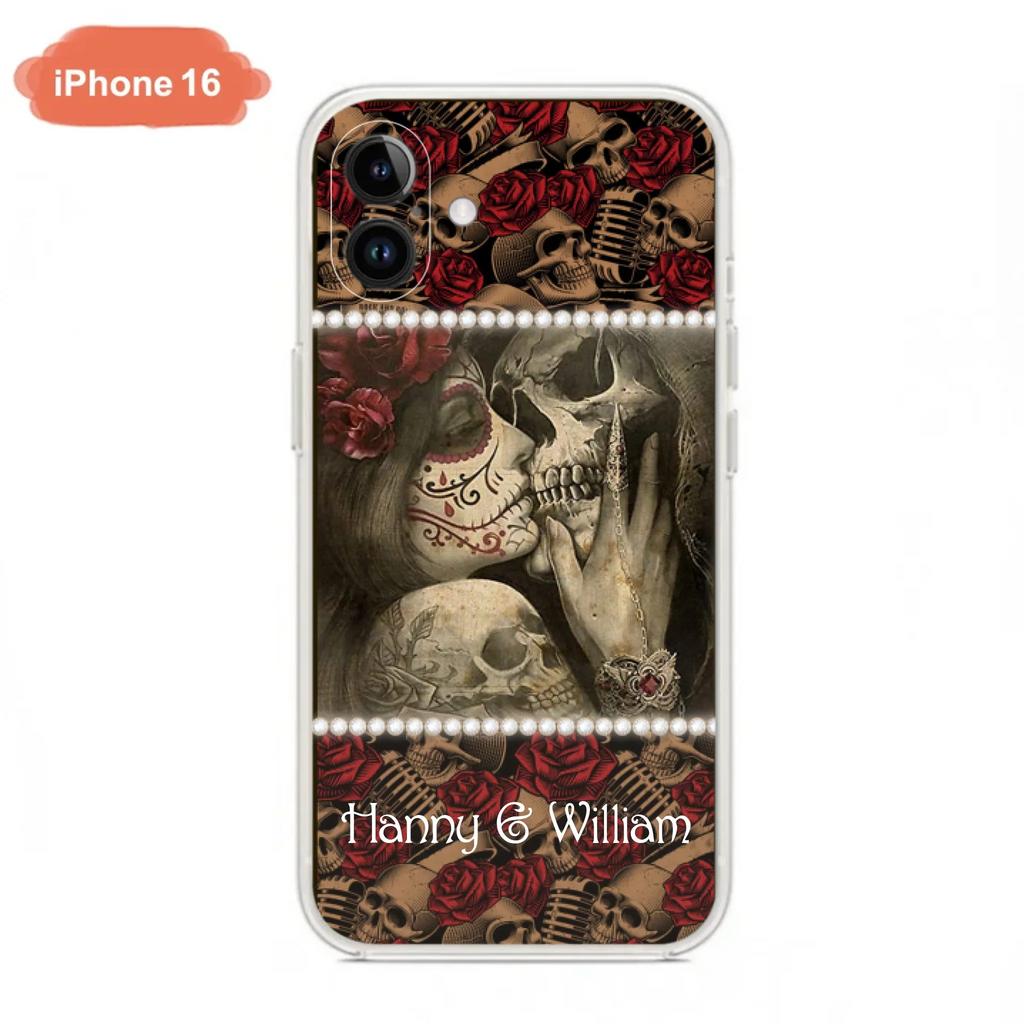 Custom Personalized Skull Phone Case - Phone Case For iPhone, Samsung and Xiaomi