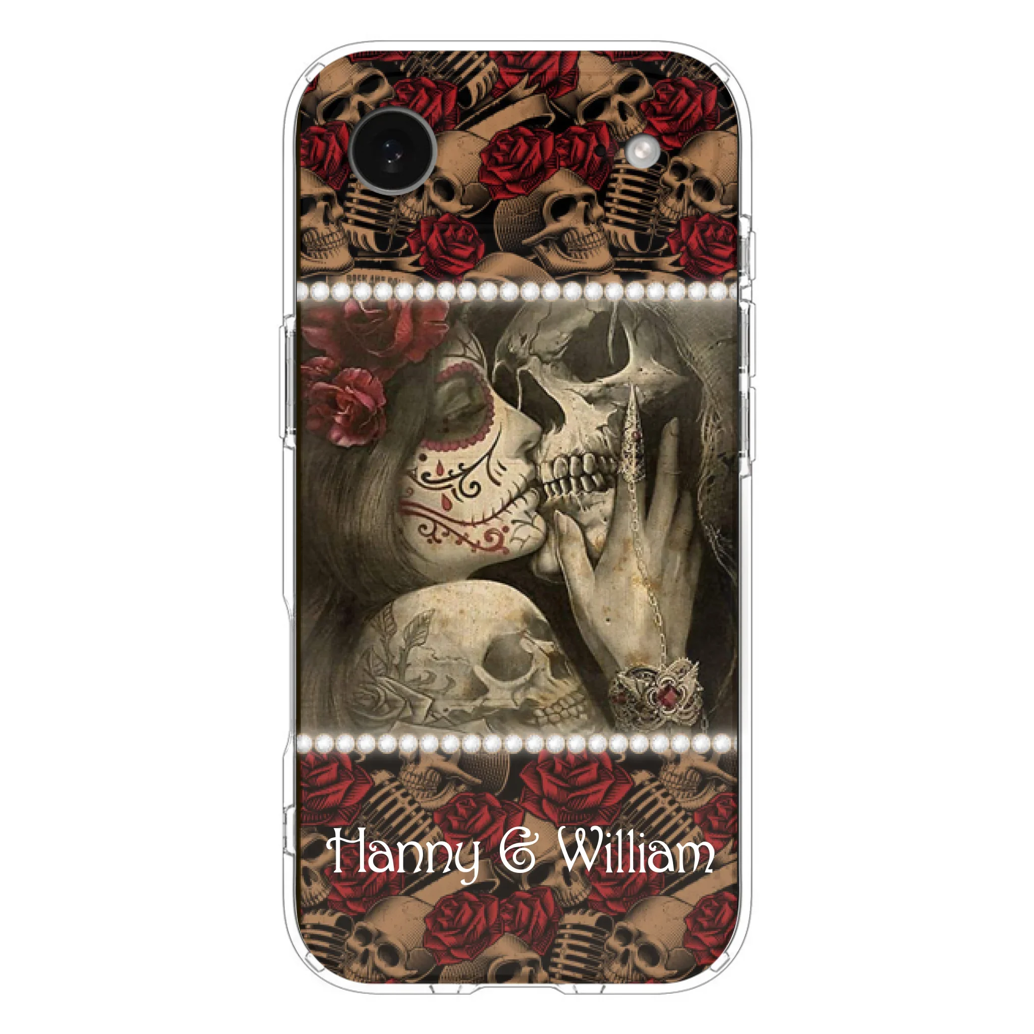 Custom Personalized Skull Phone Case - Phone Case For iPhone, Samsung and Xiaomi