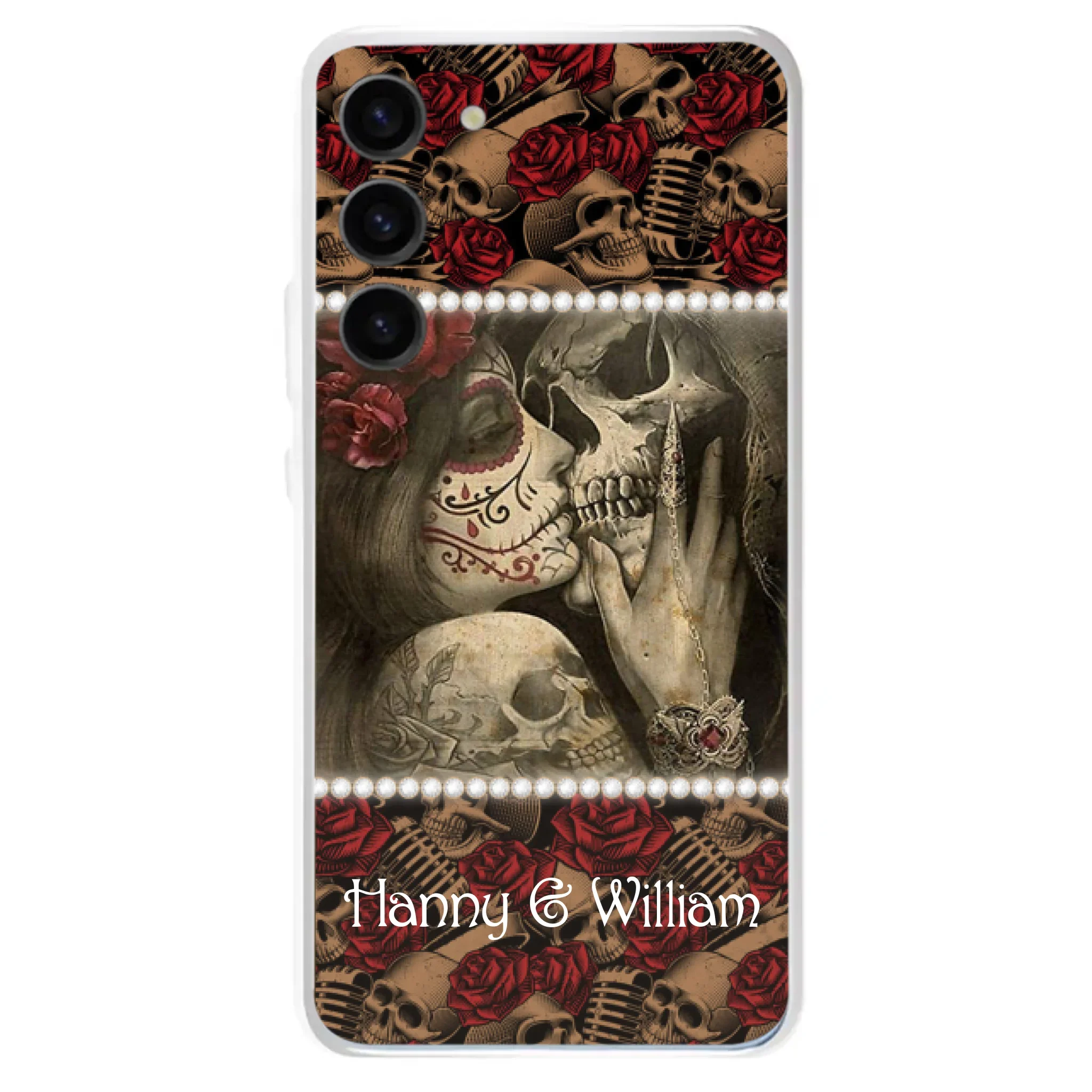 Custom Personalized Skull Phone Case - Phone Case For iPhone, Samsung and Xiaomi