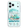 Custom Personalized Phone Case - I Love Being Grandma - R5OIKQ