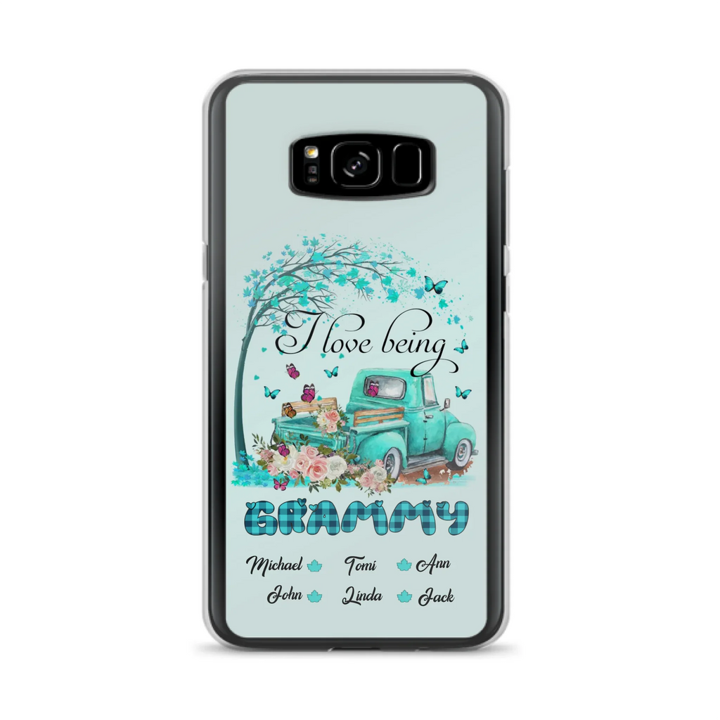 Custom Personalized Phone Case - I Love Being Grandma - R5OIKQ