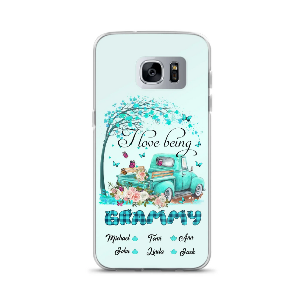 Custom Personalized Phone Case - I Love Being Grandma - R5OIKQ