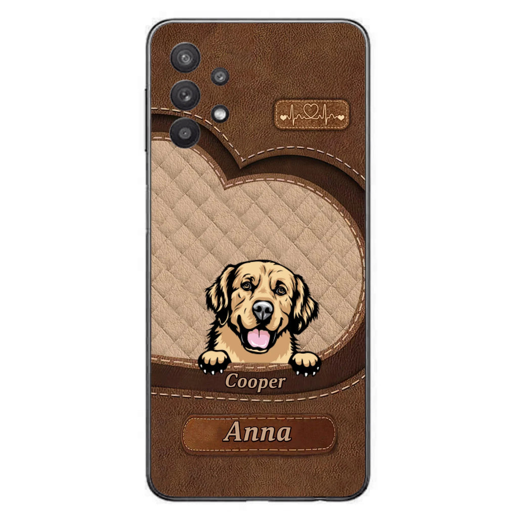 Custom Personalized Dog Phone Case - Gift Idea For Dog Lovers - Case For iPhone And Samsung