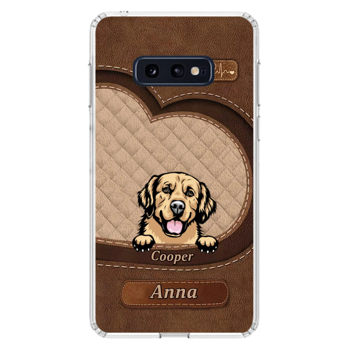 Custom Personalized Dog Phone Case - Gift Idea For Dog Lovers - Case For iPhone And Samsung