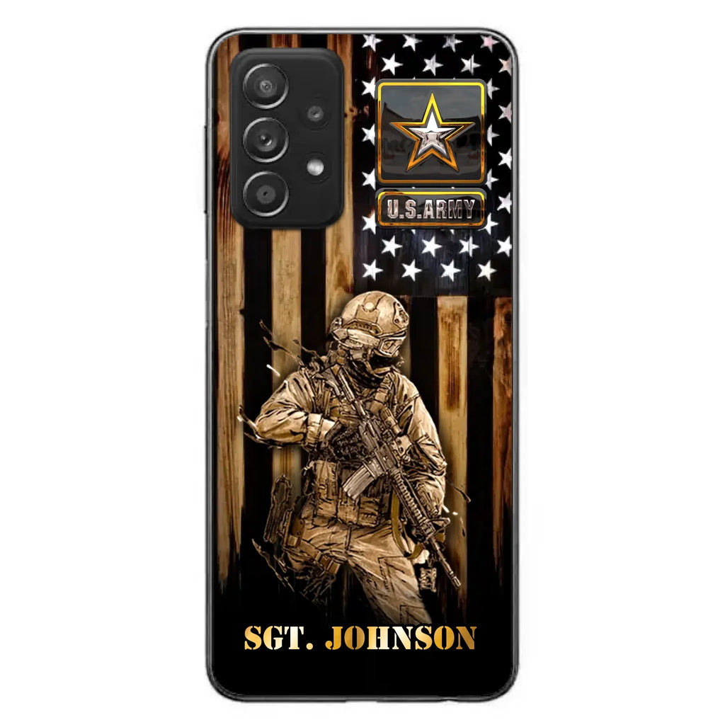 Custom Personalized Veteran Phone Case - Gift Idea For Veteran/ Soldier - Case For iPhone And Samsung