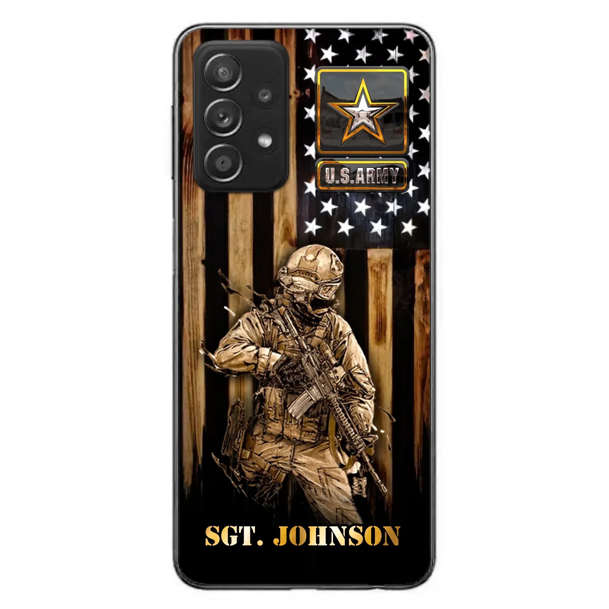 Custom Personalized Veteran Phone Case - Gift Idea For Veteran/ Soldier - Case For iPhone And Samsung