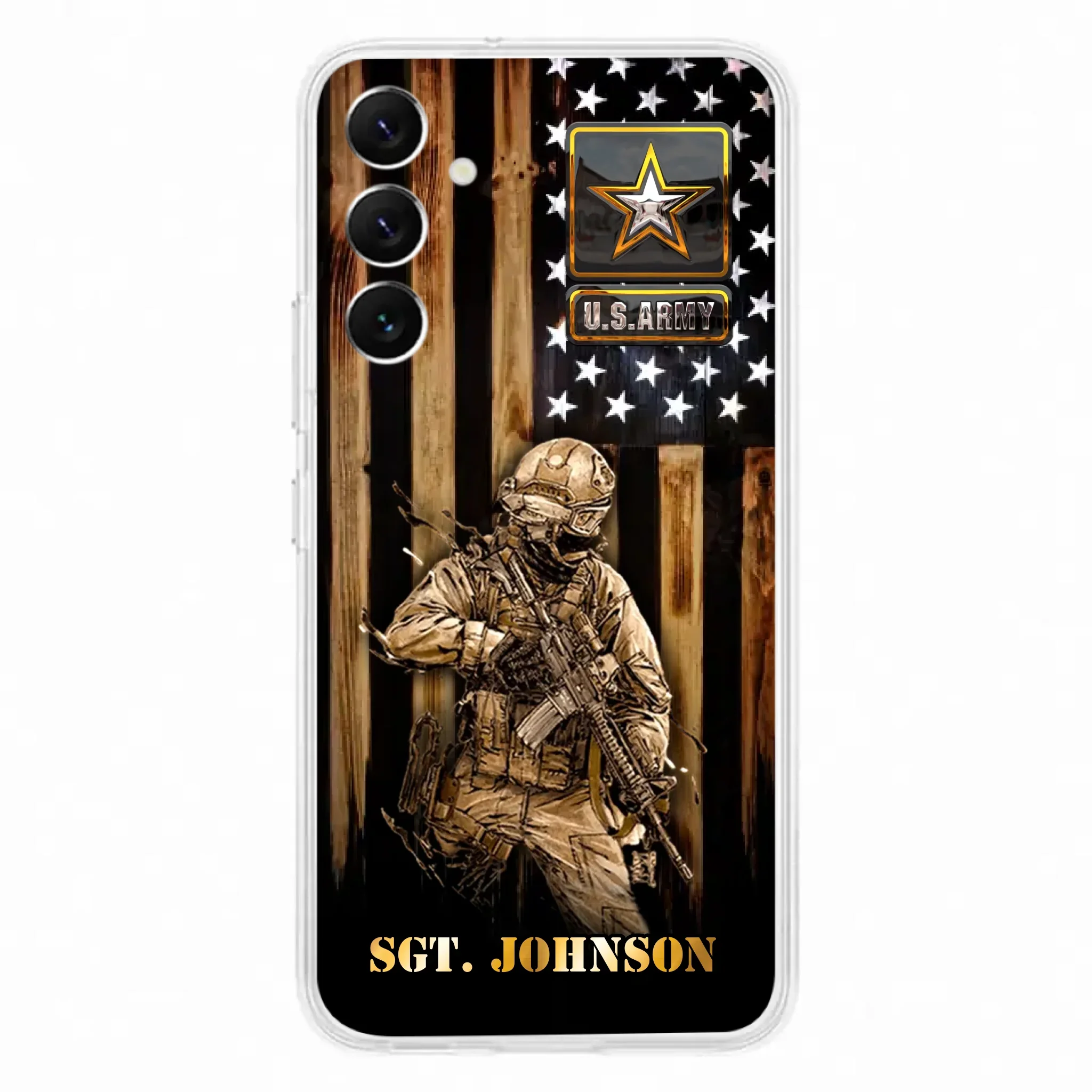 Custom Personalized Veteran Phone Case - Gift Idea For Veteran/ Soldier - Case For iPhone And Samsung
