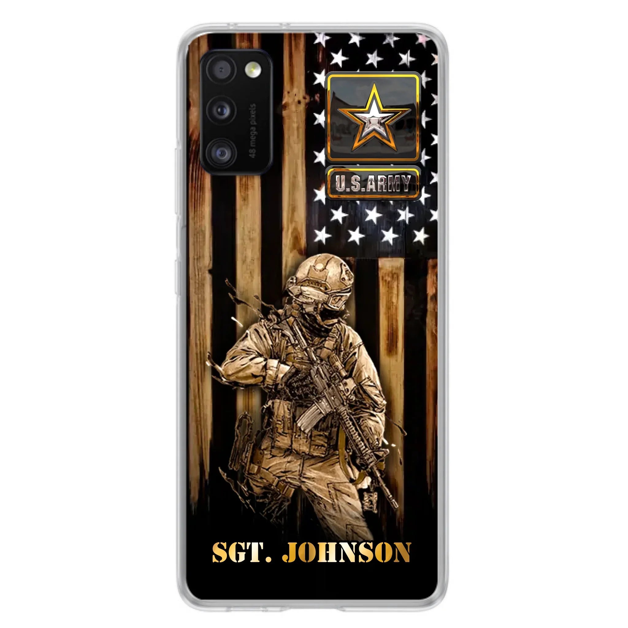Custom Personalized Veteran Phone Case - Gift Idea For Veteran/ Soldier - Case For iPhone And Samsung