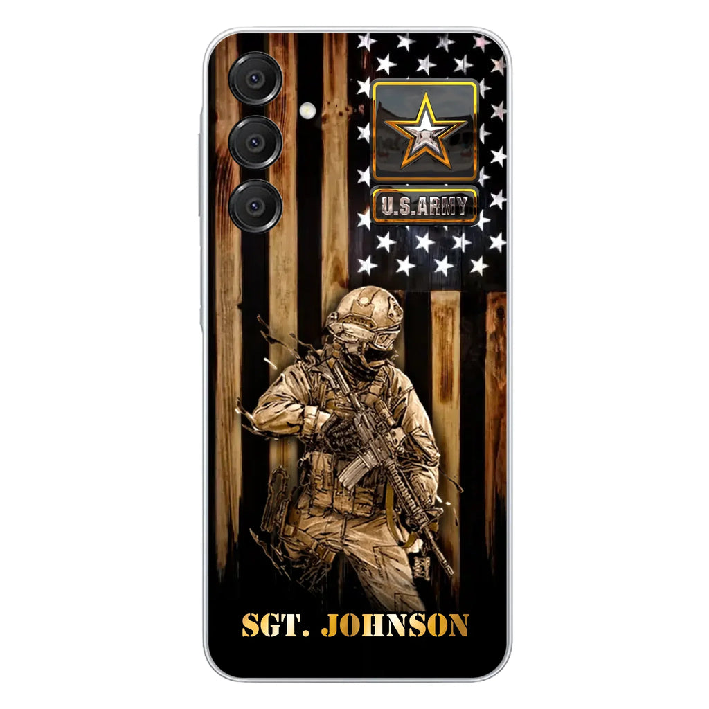 Custom Personalized Veteran Phone Case - Gift Idea For Veteran/ Soldier - Case For iPhone And Samsung
