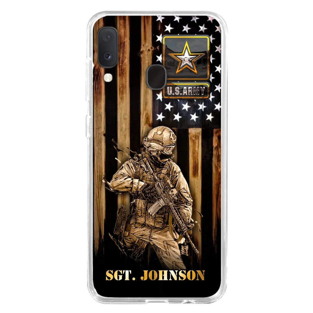 Custom Personalized Veteran Phone Case - Gift Idea For Veteran/ Soldier - Case For iPhone And Samsung