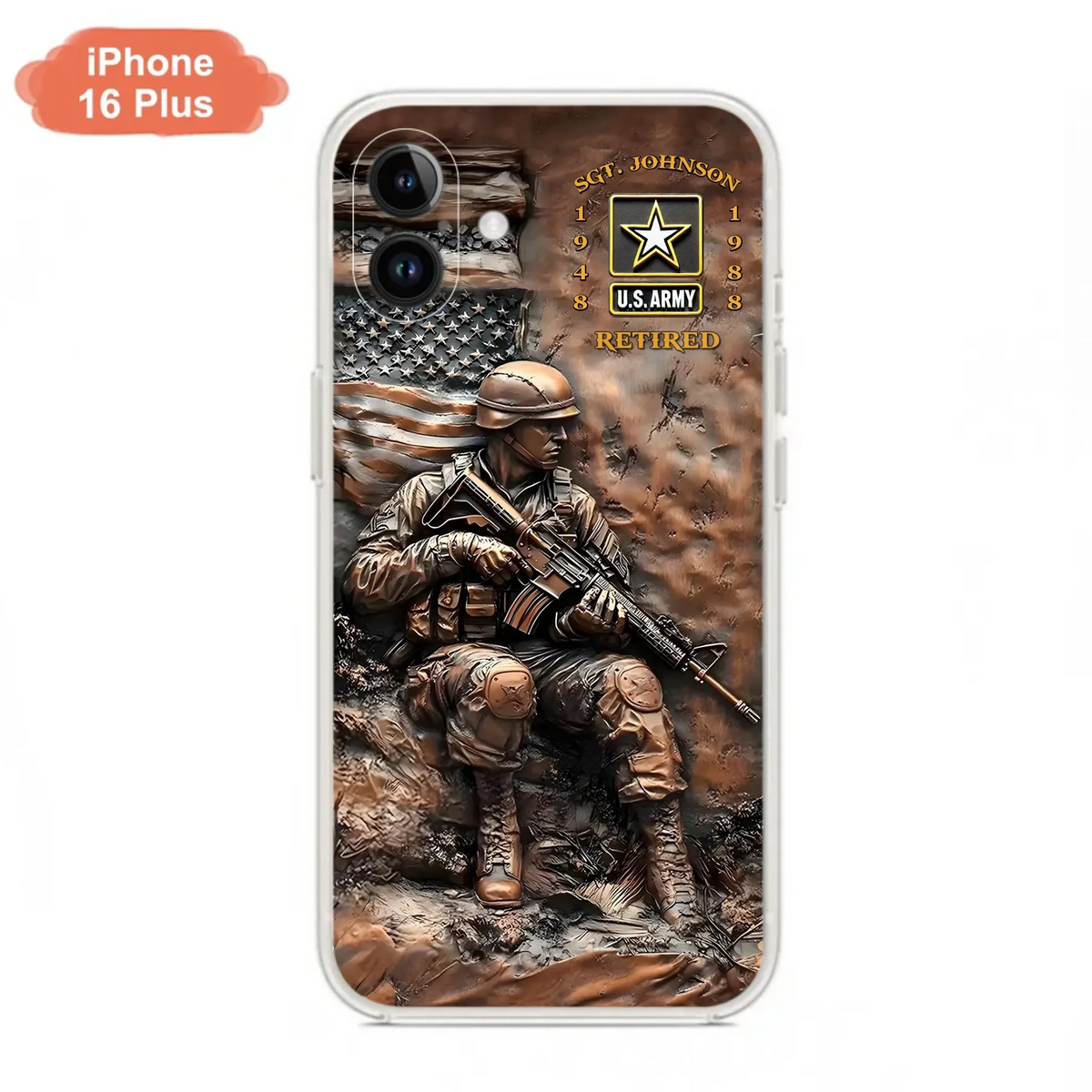 Custom Personalized Veteran Phone Case - Gift Idea For Veteran - Case For iPhone/ Samsung