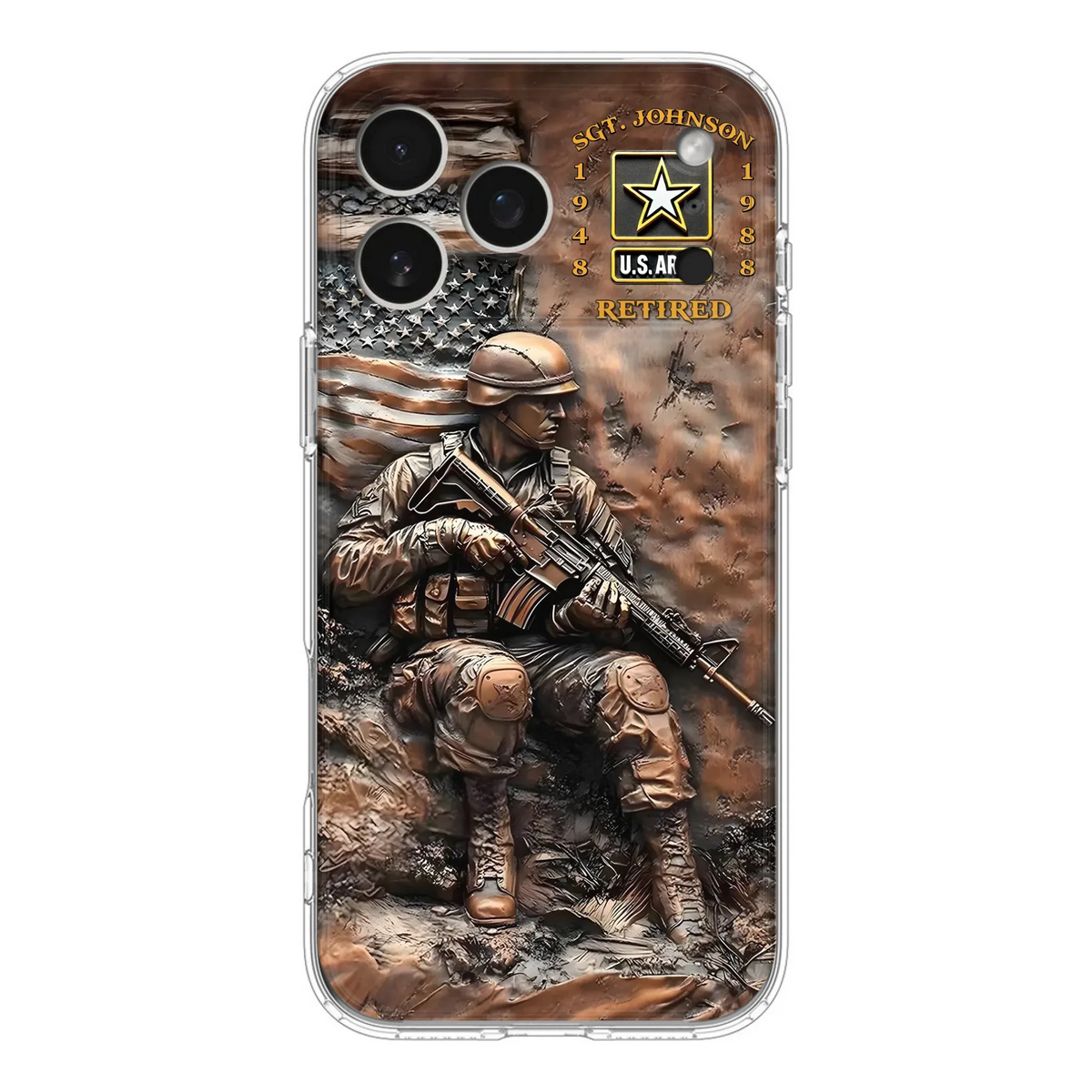 Custom Personalized Veteran Phone Case - Gift Idea For Veteran - Case For iPhone/ Samsung