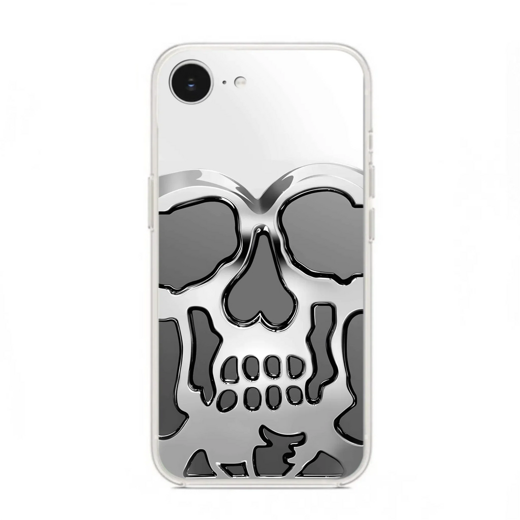 Custom Personalized Veteran Skull Metalic Phone Case - Gift Idea For Veteran - Case For iPhone/ Samsung