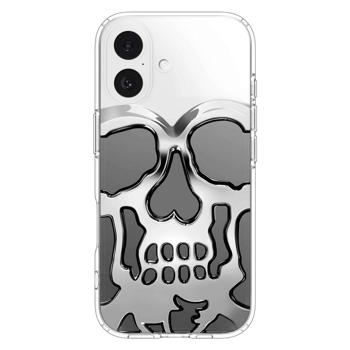 Custom Personalized Veteran Skull Metalic Phone Case - Gift Idea For Veteran - Case For iPhone/ Samsung