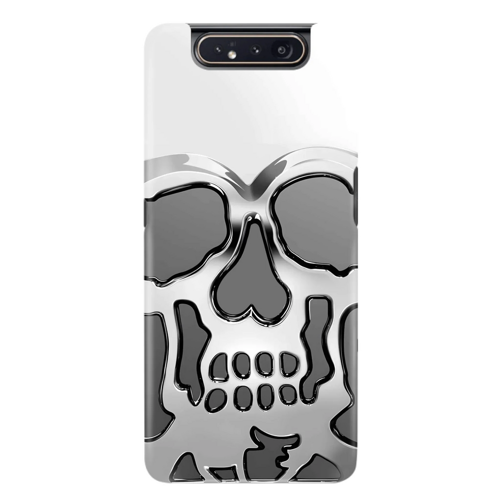 Custom Personalized Veteran Skull Metalic Phone Case - Gift Idea For Veteran - Case For iPhone/ Samsung