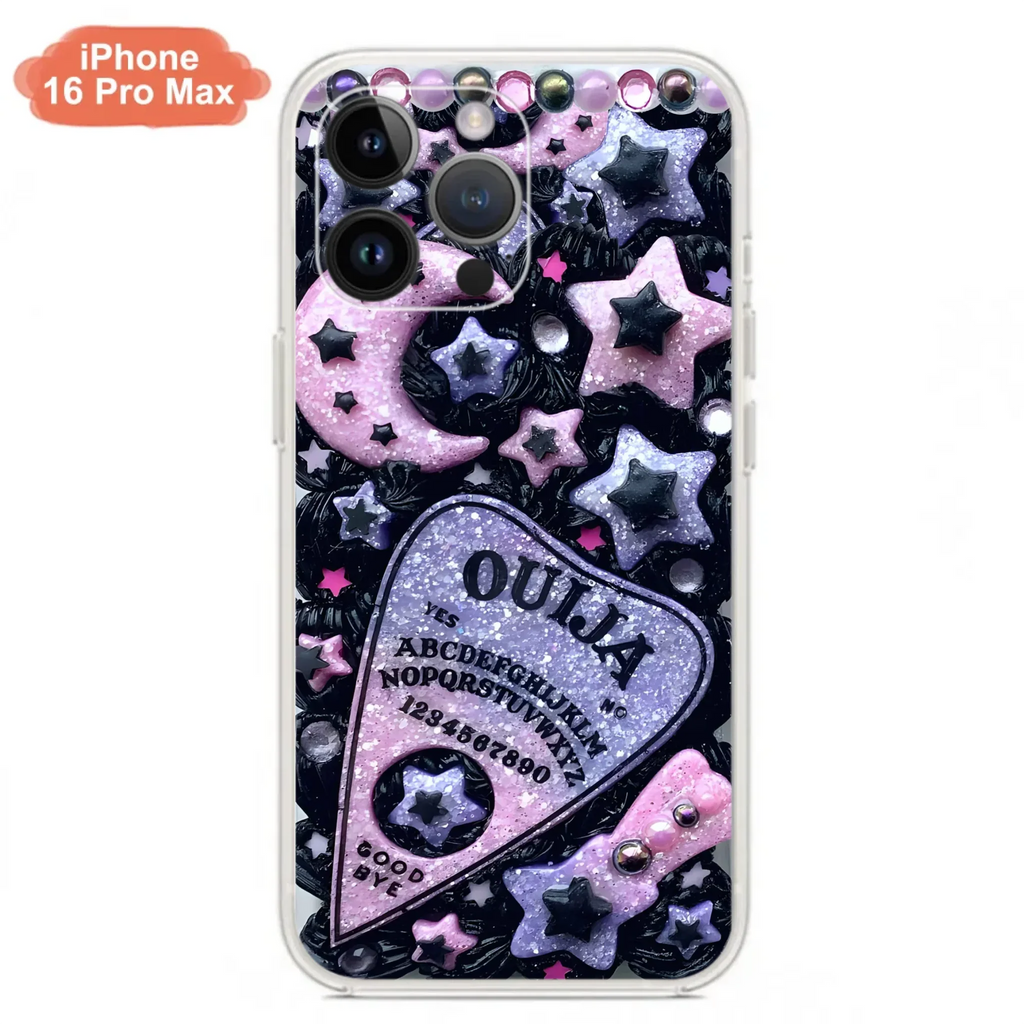 Custom Personalized Witch Phone Case - Halloween Gift Idea - Case For iPhone/ Samsung - Ouija Planchette