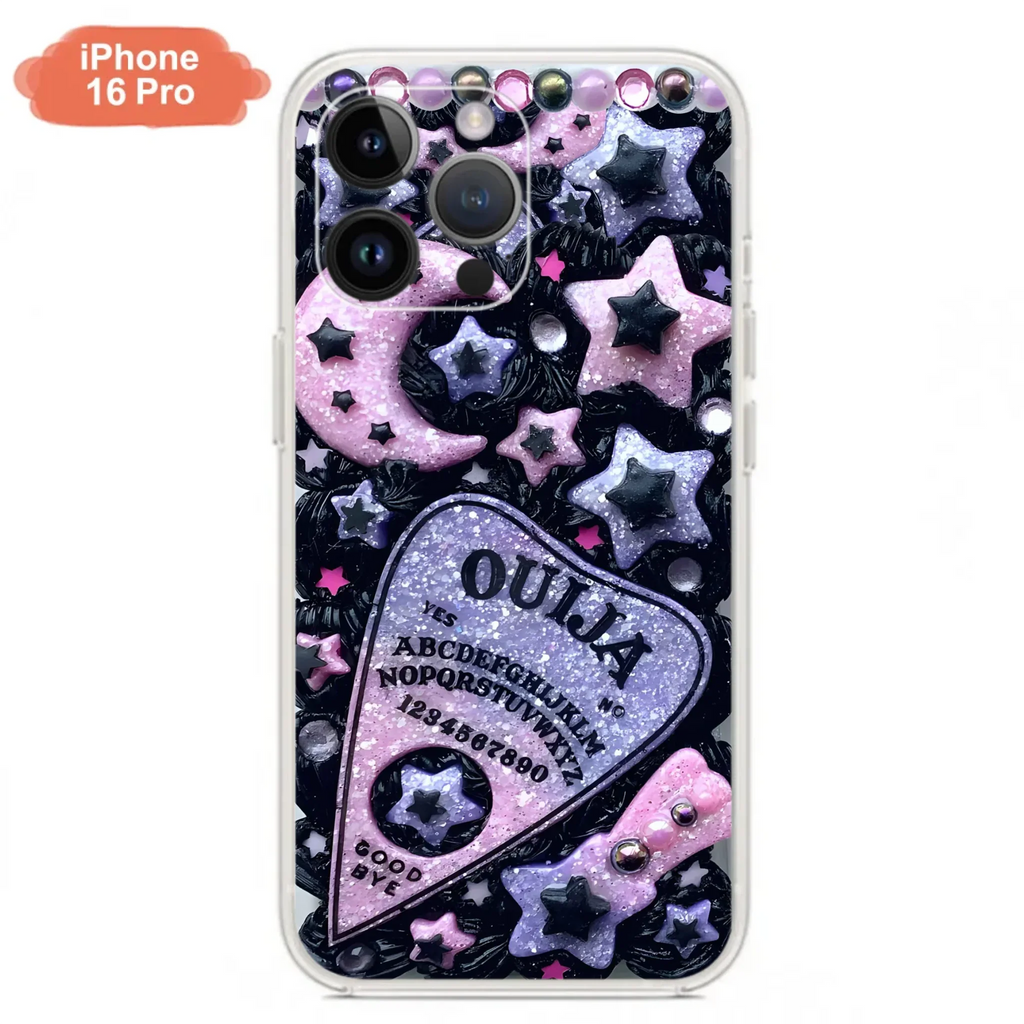 Custom Personalized Witch Phone Case - Halloween Gift Idea - Case For iPhone/ Samsung - Ouija Planchette