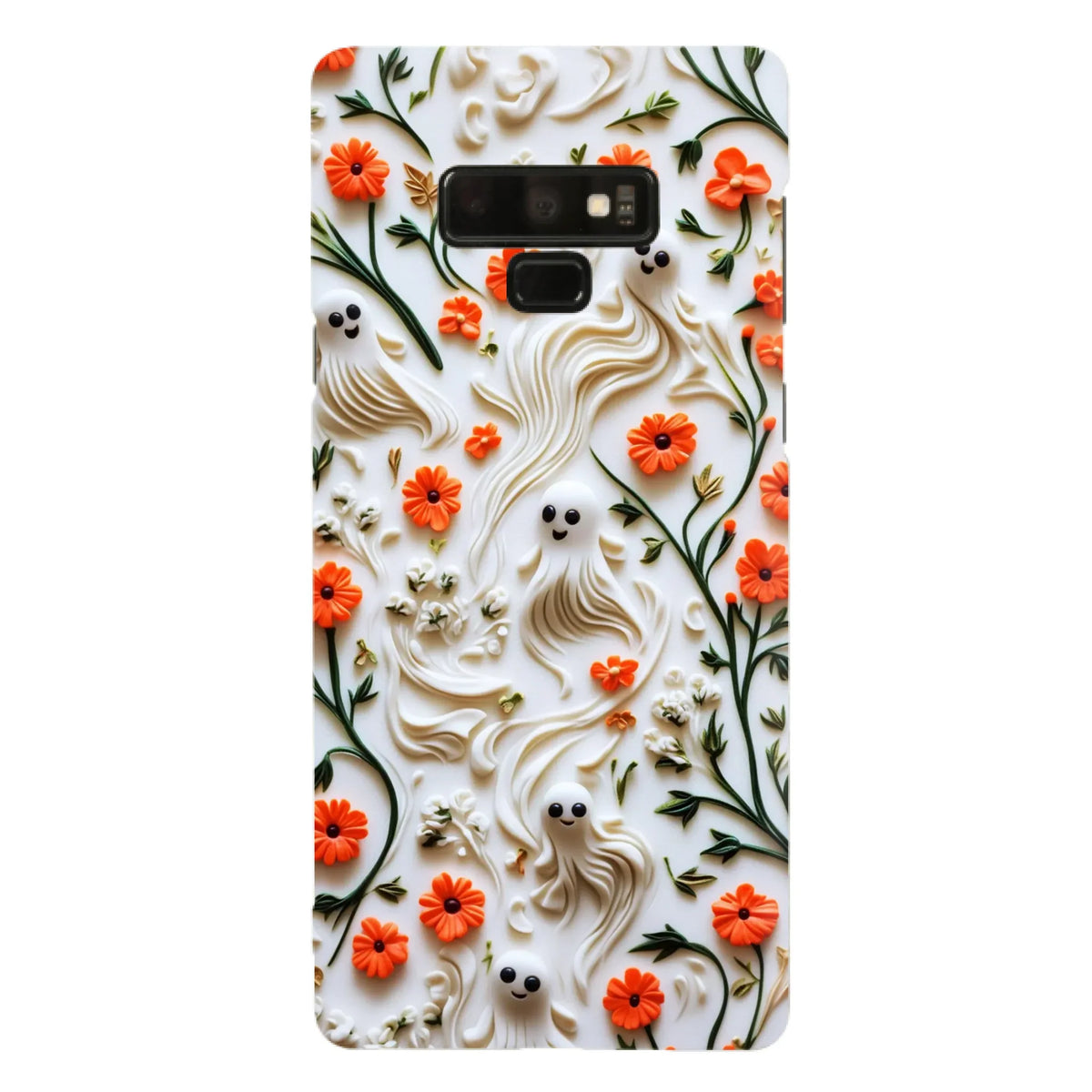 Custom Personalized 3D Clay Boo Phone Case - Halloween Gift Idea - Case For iPhone/ Samsung