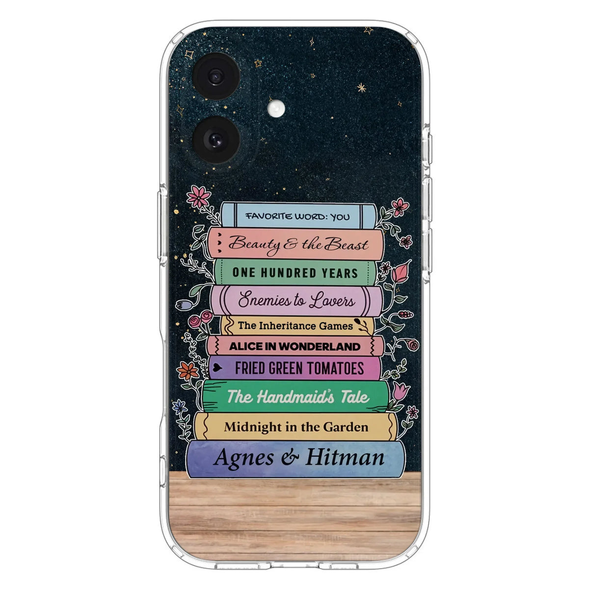 Custom Personalized Reading Book Phone Case For iPhone/ Samsung - Gift Idea For Reading Lover/ Birthday