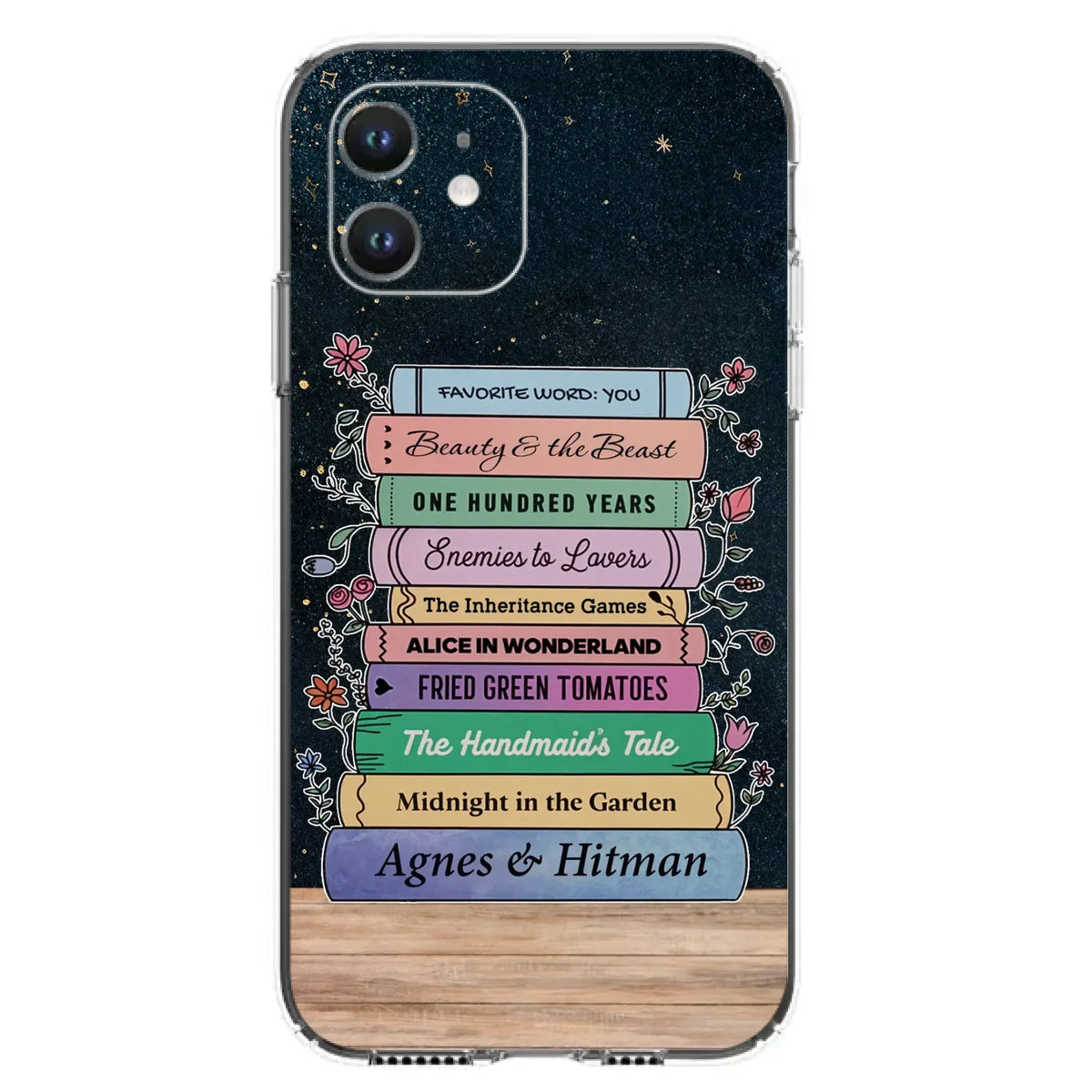 Custom Personalized Reading Book Phone Case For iPhone/ Samsung - Gift Idea For Reading Lover/ Birthday