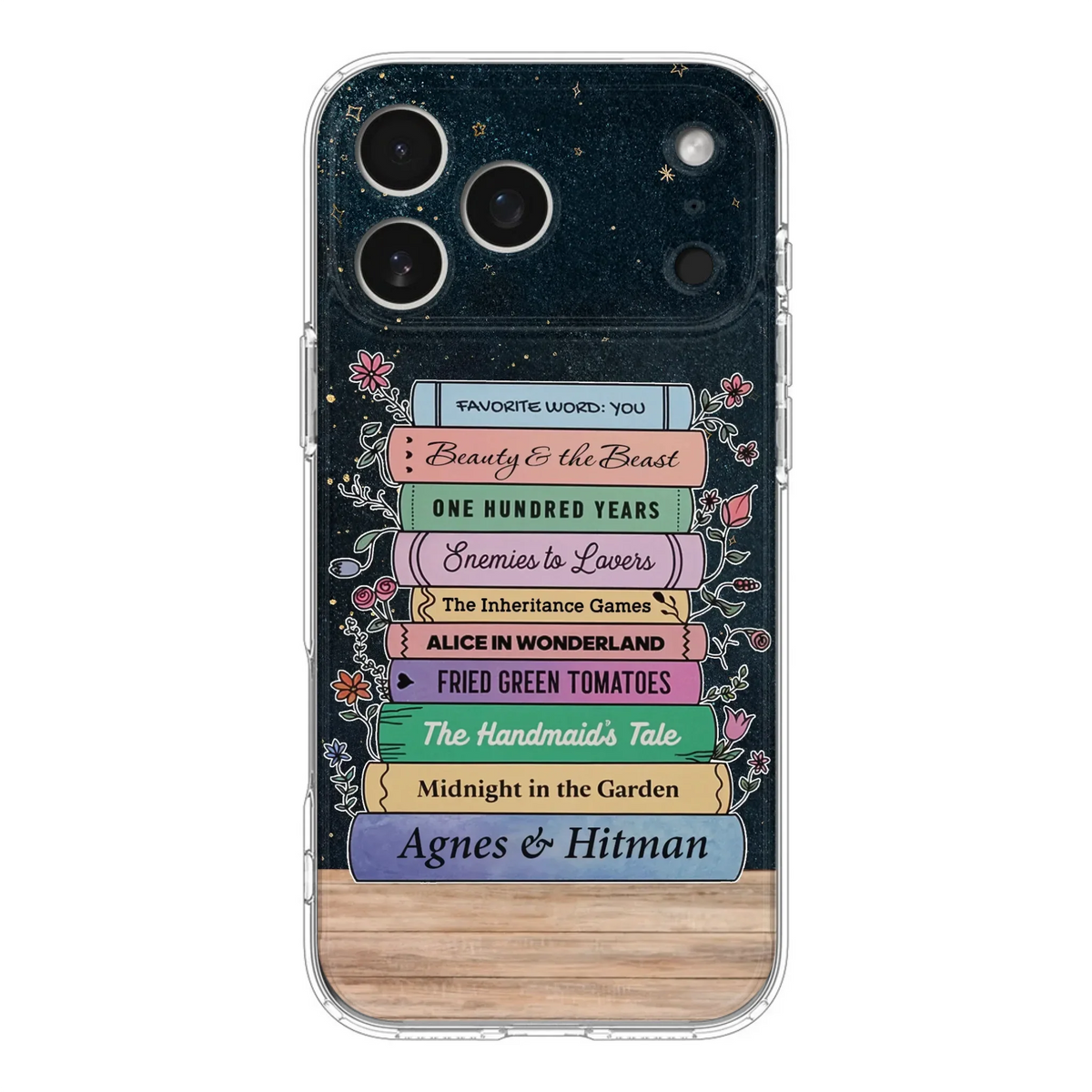 Custom Personalized Reading Book Phone Case For iPhone/ Samsung - Gift Idea For Reading Lover/ Birthday