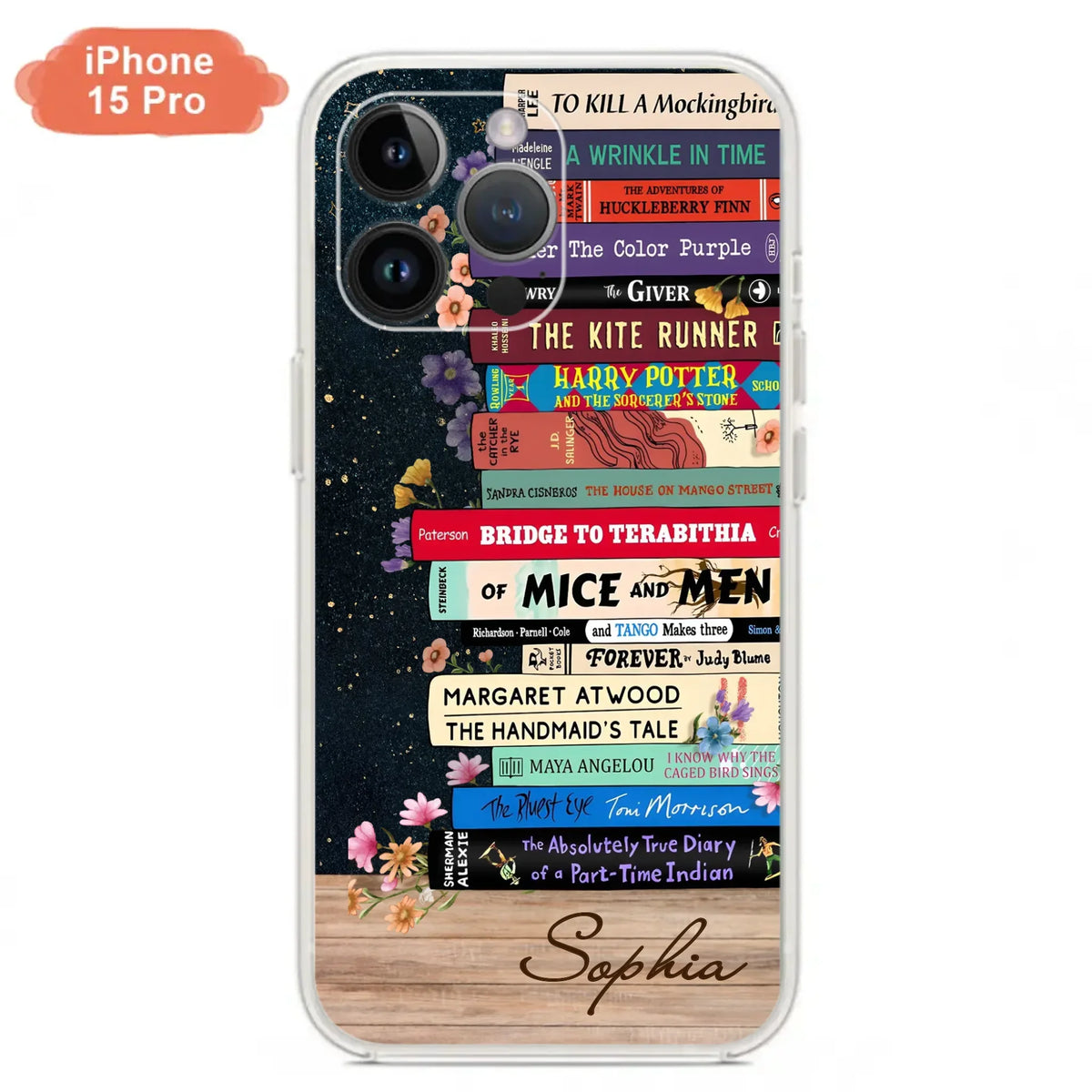 Custom Personalized Books Phone Case - Reading Book Lover Gift Idea - Case For iPhone/ Samsung
