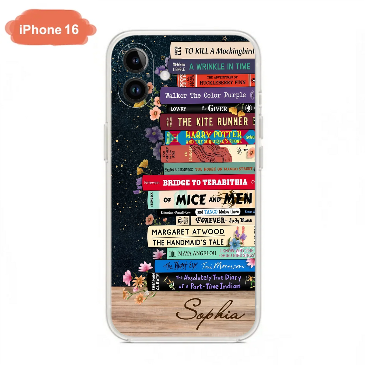 Custom Personalized Books Phone Case - Reading Book Lover Gift Idea - Case For iPhone/ Samsung