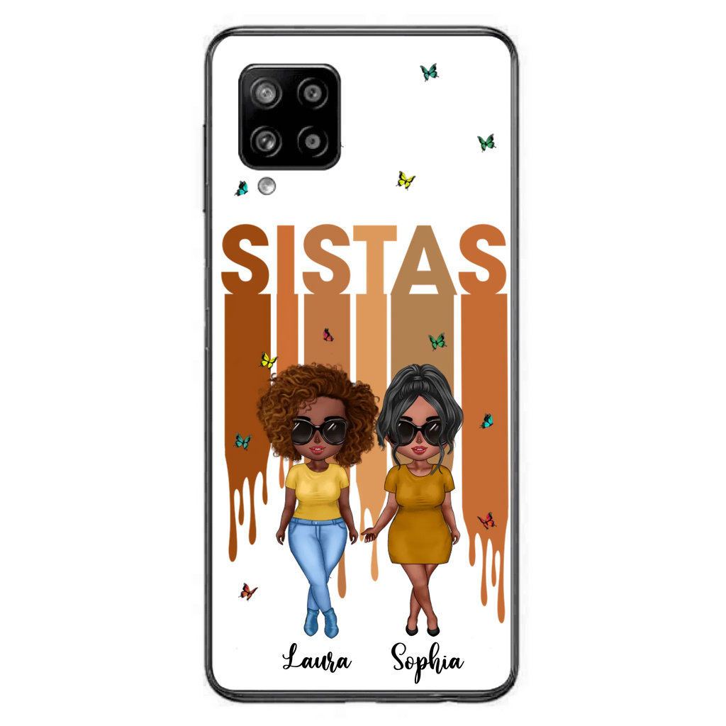 Custom Personalized Best Friends Phone Case - Upto 5 Girls - Gift Idea For Sisters/ Besties - Case For iPhone/Samsung