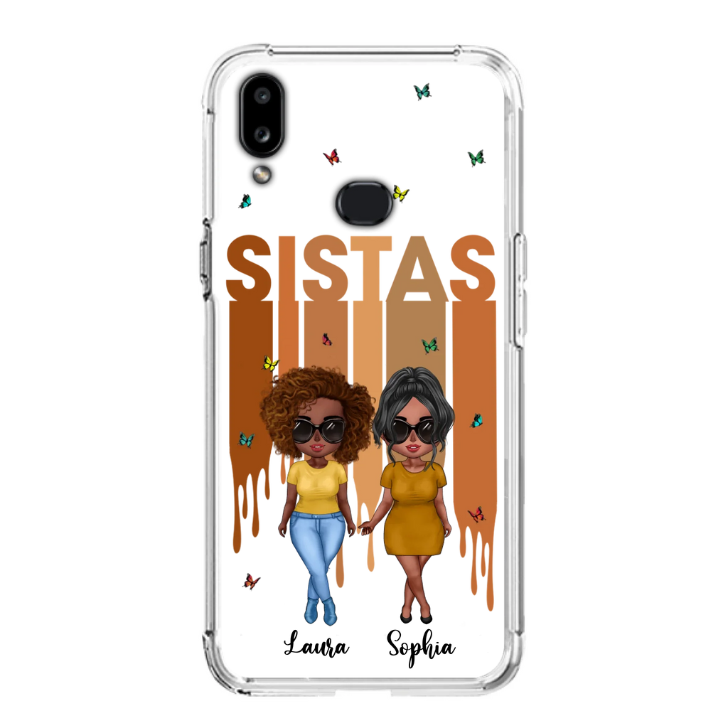 Custom Personalized Best Friends Phone Case - Upto 5 Girls - Gift Idea For Sisters/ Besties - Case For iPhone/Samsung