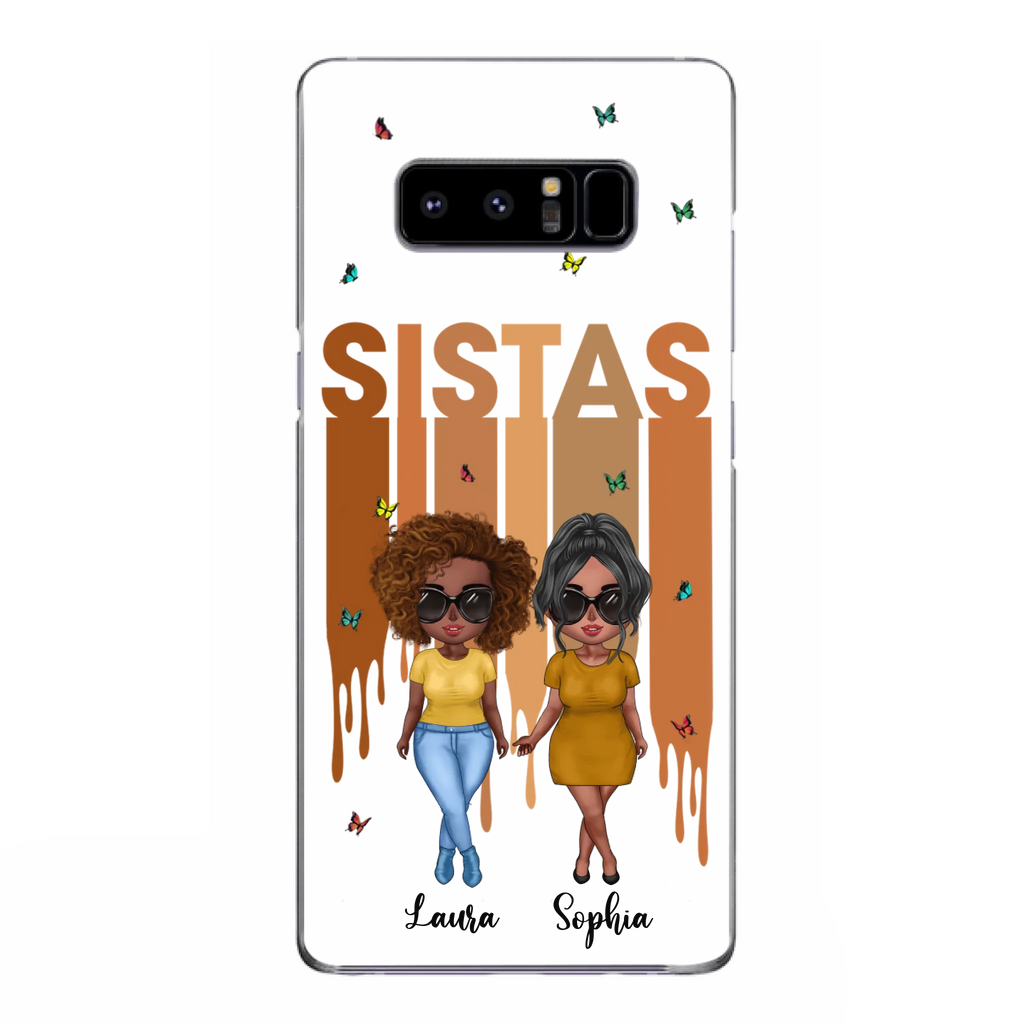 Custom Personalized Best Friends Phone Case - Upto 5 Girls - Gift Idea For Sisters/ Besties - Case For iPhone/Samsung