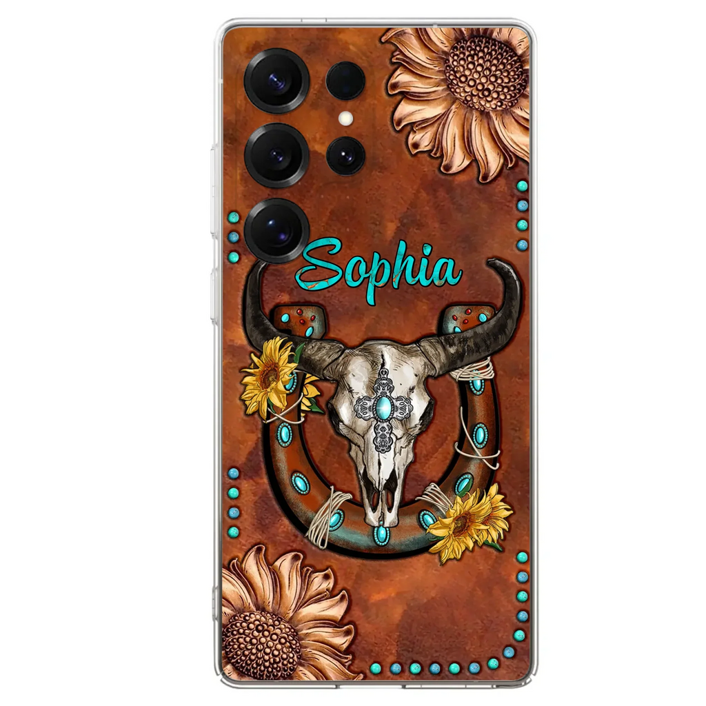 Custom Personalized Cowboy Cowgirl Phone Case - Case For iPhone/ Samsung