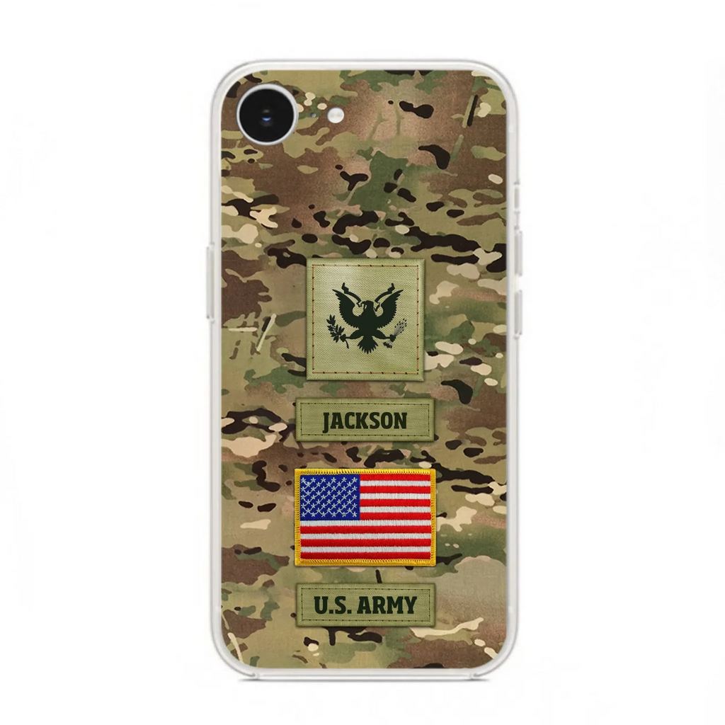 Custom Personalized Veteran Phone Case - Father's Day Gift for Veteran - Case For iPhone/Samsung