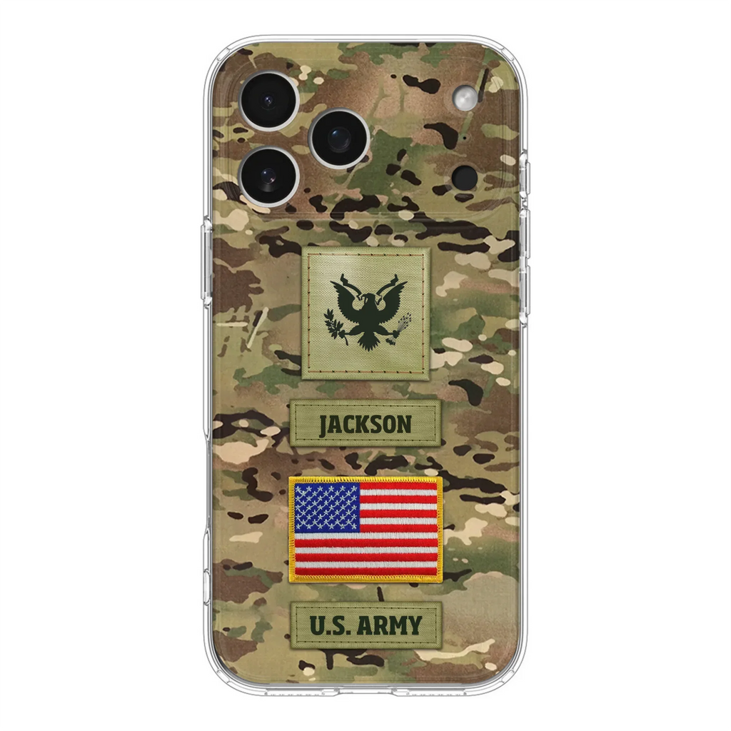 Custom Personalized Veteran Phone Case - Father's Day Gift for Veteran - Case For iPhone/Samsung