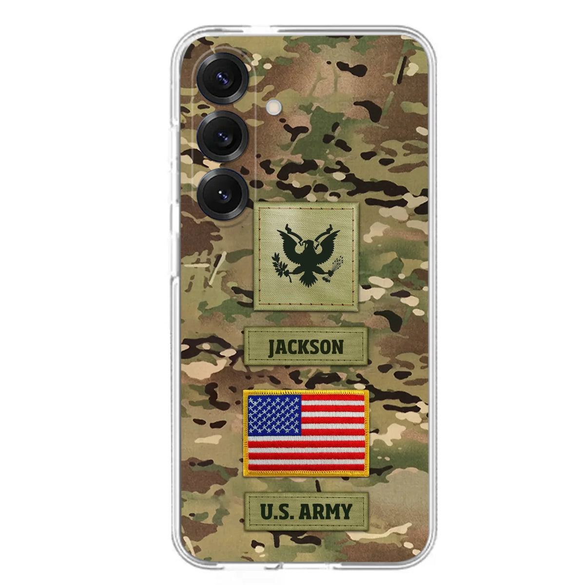 Custom Personalized Veteran Phone Case - Father's Day Gift for Veteran - Case For iPhone/Samsung