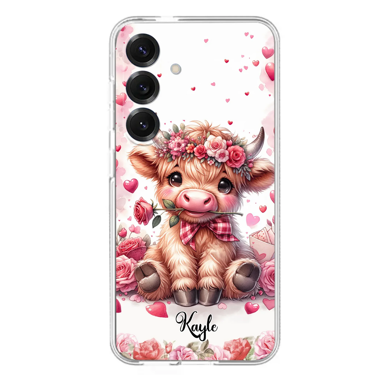 Lovely Highland Phone Case - Gift Idea For Birthday/Valentine's Day - Case For iPhone, Samsung