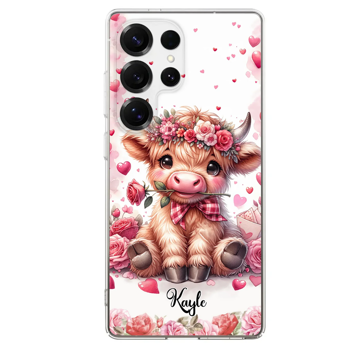 Lovely Highland Phone Case - Gift Idea For Birthday/Valentine's Day - Case For iPhone, Samsung