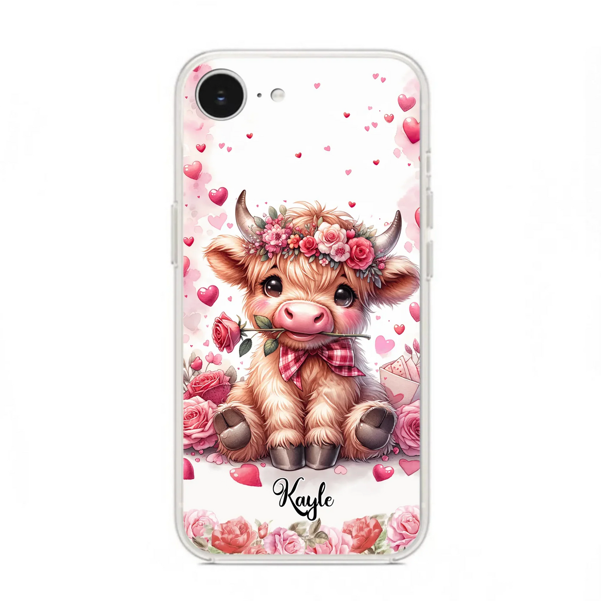 Lovely Highland Phone Case - Gift Idea For Birthday/Valentine's Day - Case For iPhone, Samsung