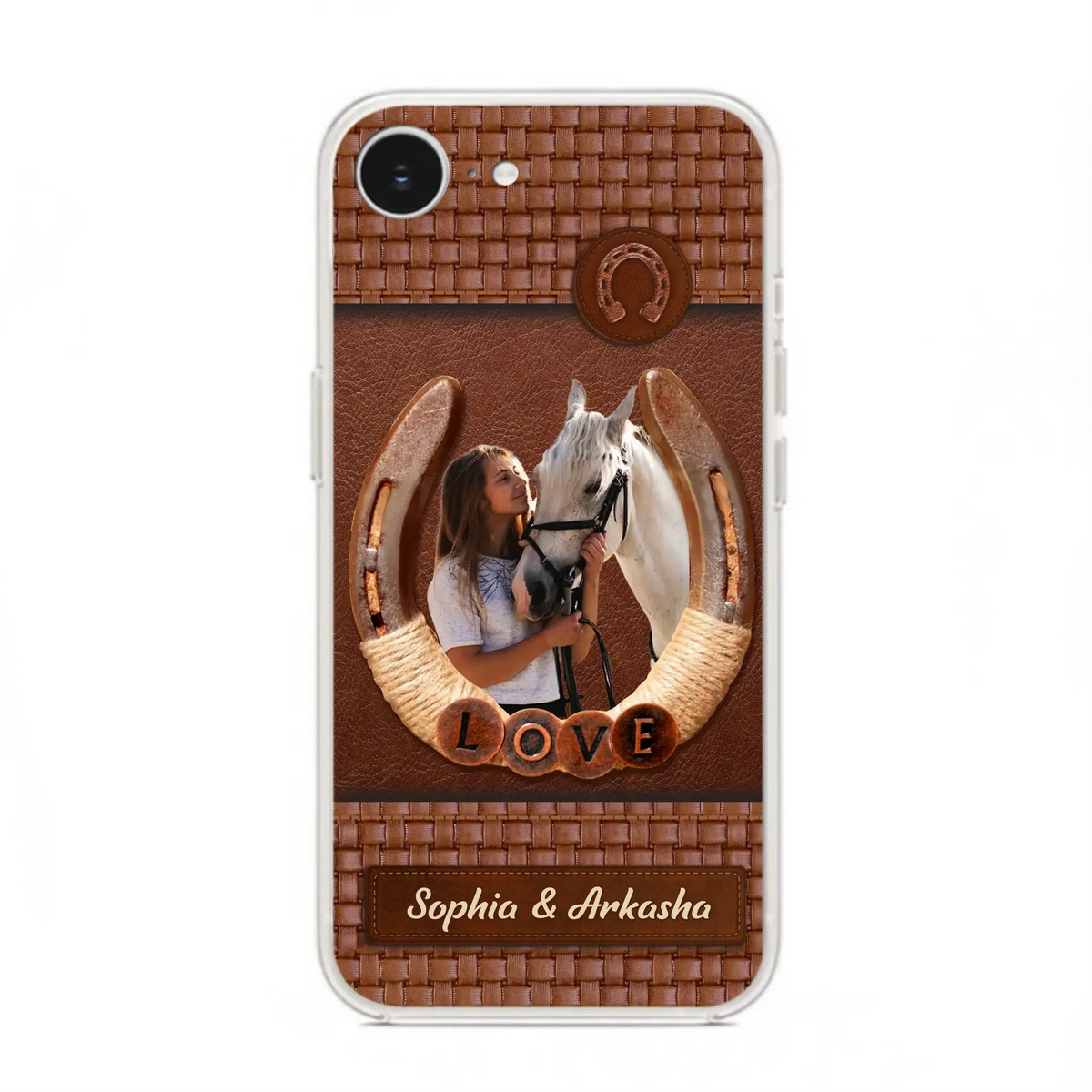 Custom Personalized Horse Phone Case - Upload Photo - Gift Idea Horse Lover - Case For iPhone And Samsung