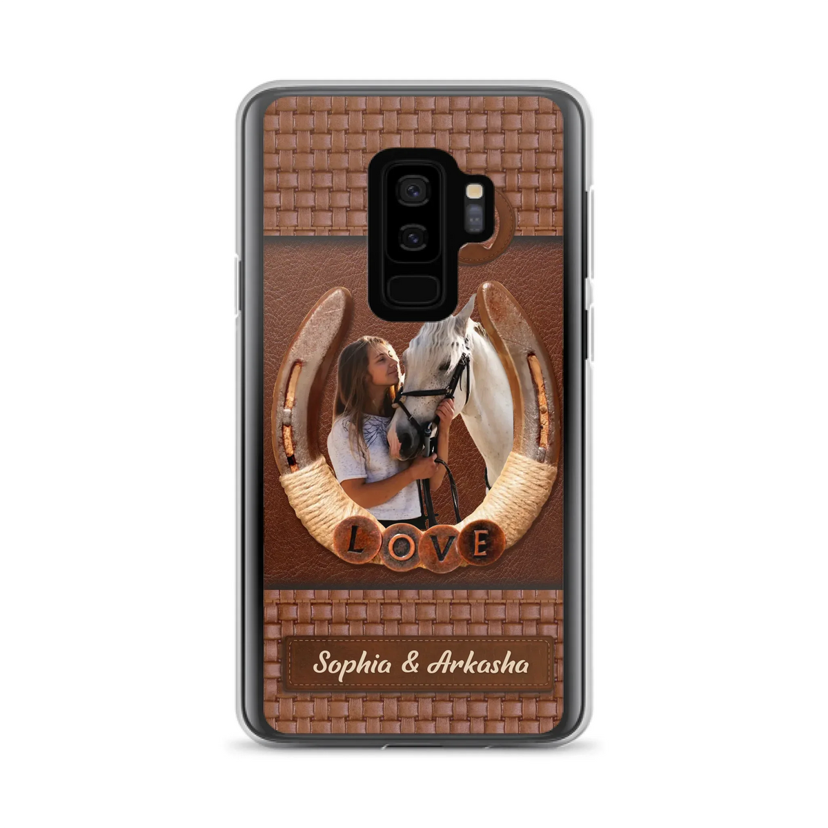 Custom Personalized Horse Phone Case - Upload Photo - Gift Idea Horse Lover - Case For iPhone And Samsung