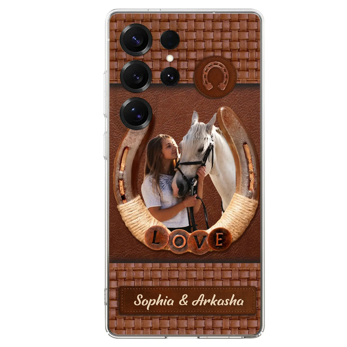 Custom Personalized Horse Phone Case - Upload Photo - Gift Idea Horse Lover - Case For iPhone And Samsung
