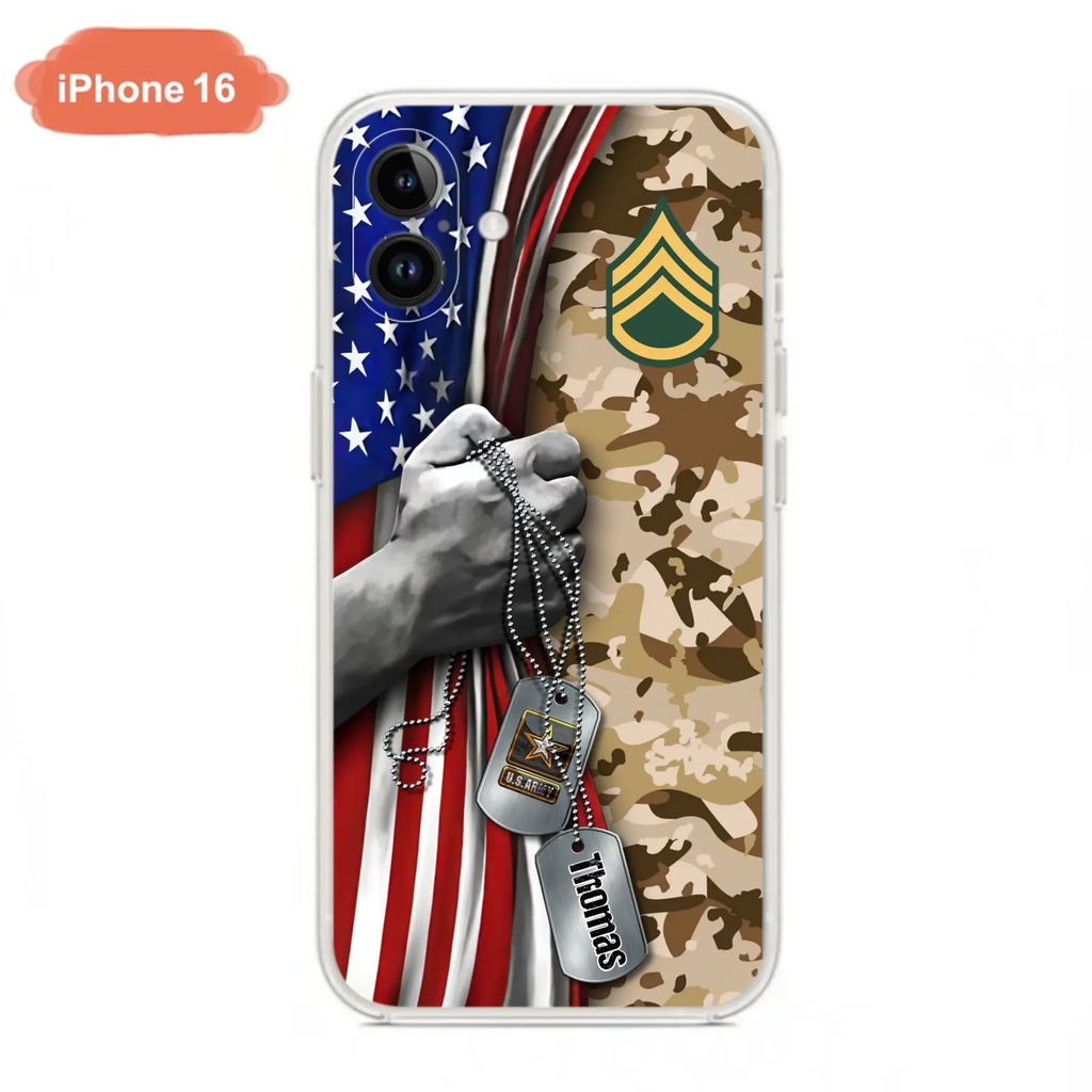 Custom Personalized Veteran Phone Case - Gift Idea For Veteran - Case For iPhone/ Samsung