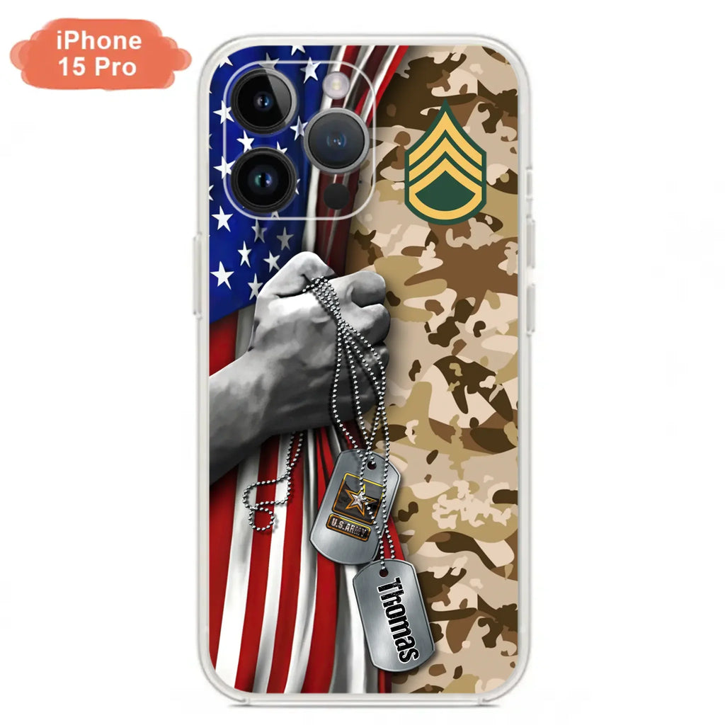 Custom Personalized Veteran Phone Case - Gift Idea For Veteran - Case For iPhone/ Samsung