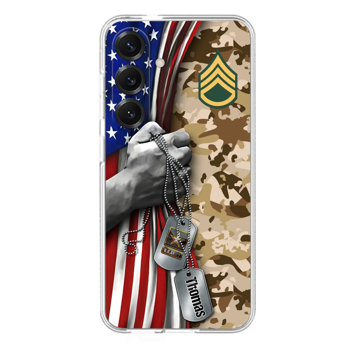 Custom Personalized Veteran Phone Case - Gift Idea For Veteran - Case For iPhone/ Samsung