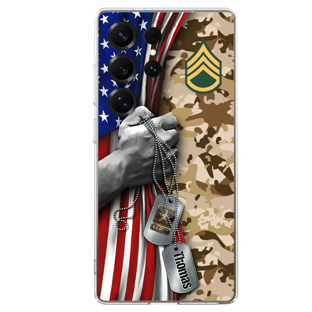 Custom Personalized Veteran Phone Case - Gift Idea For Veteran - Case For iPhone/ Samsung