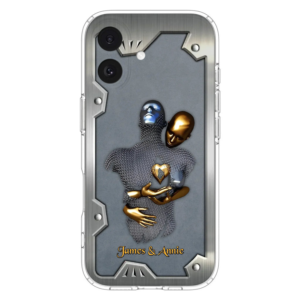 Custom Personalized Couple Phone Case - Gift Idea For Couple/ Valentines Day - Case For iPhone/ Samsung